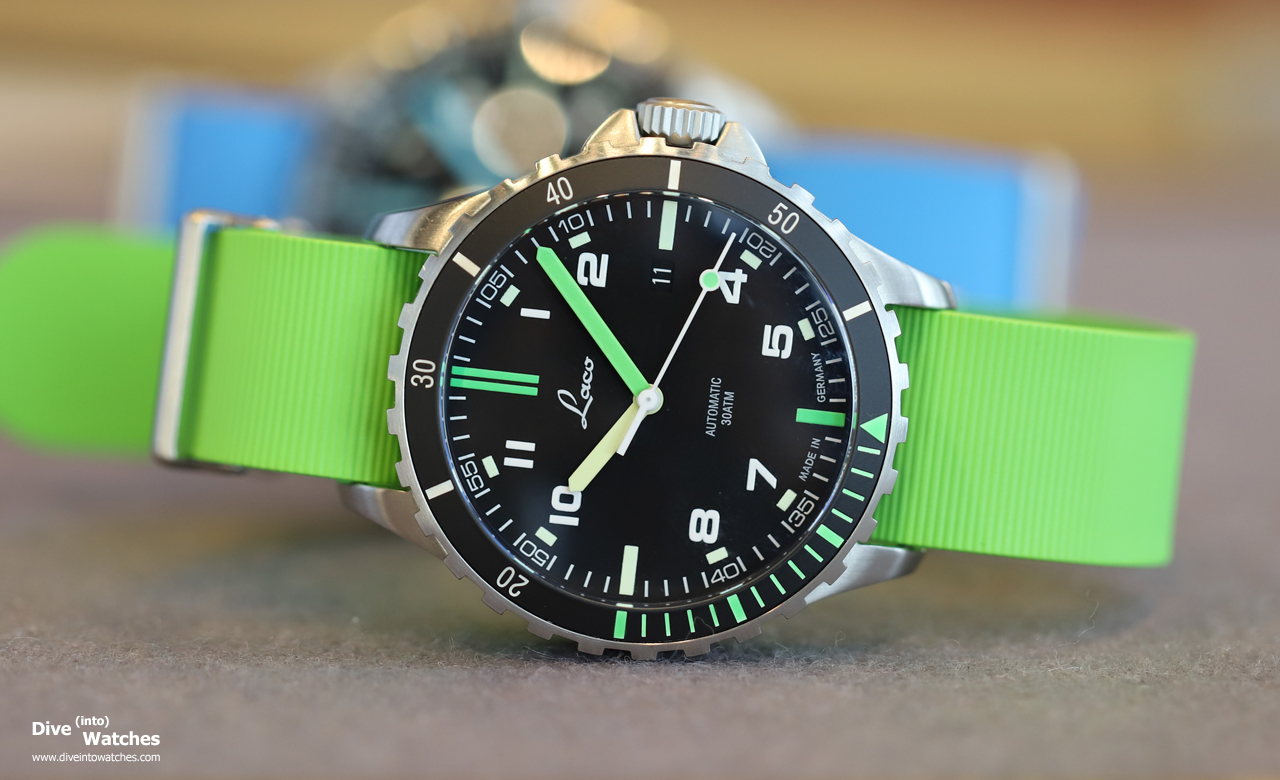 Laco_Diver_Green_Frontal_Watchtime_DD_2021 Dive into Watches